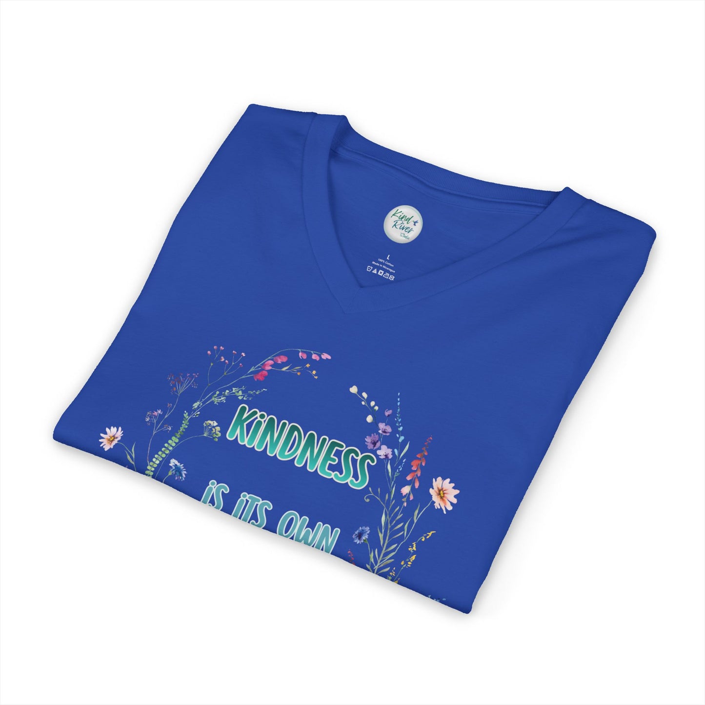 Kindness Is Magic V-Neck Tee (Adult)