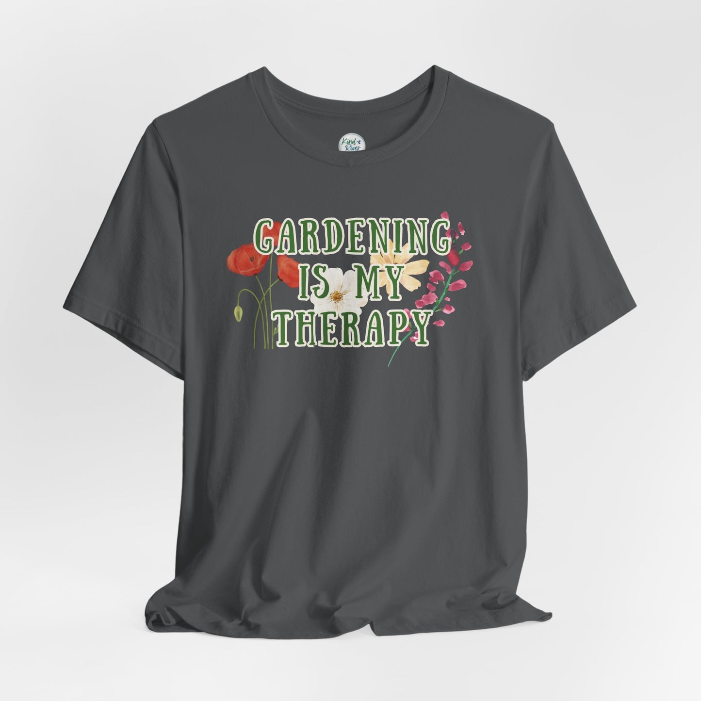 Tee - Short Sleeve (Adult) - Gardening Is My Therapy