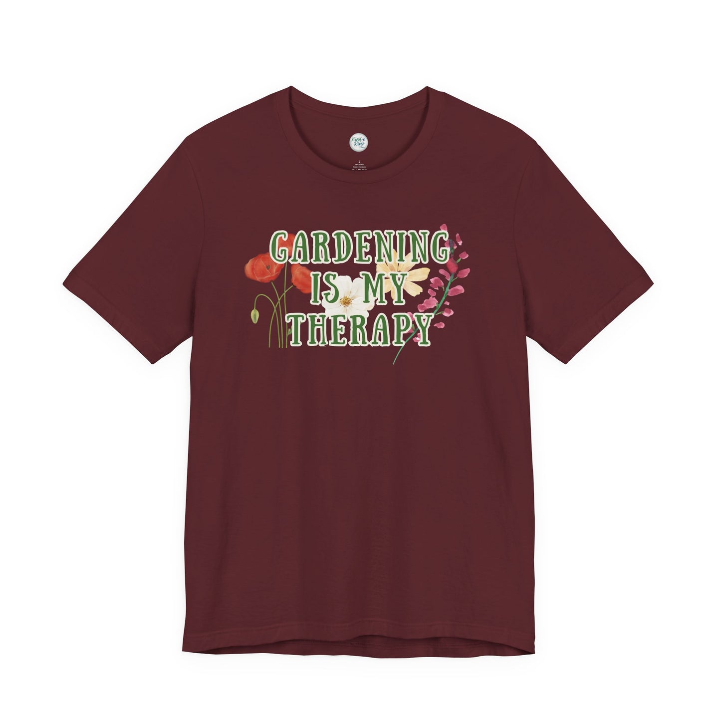 Tee - Short Sleeve (Adult) - Gardening Is My Therapy