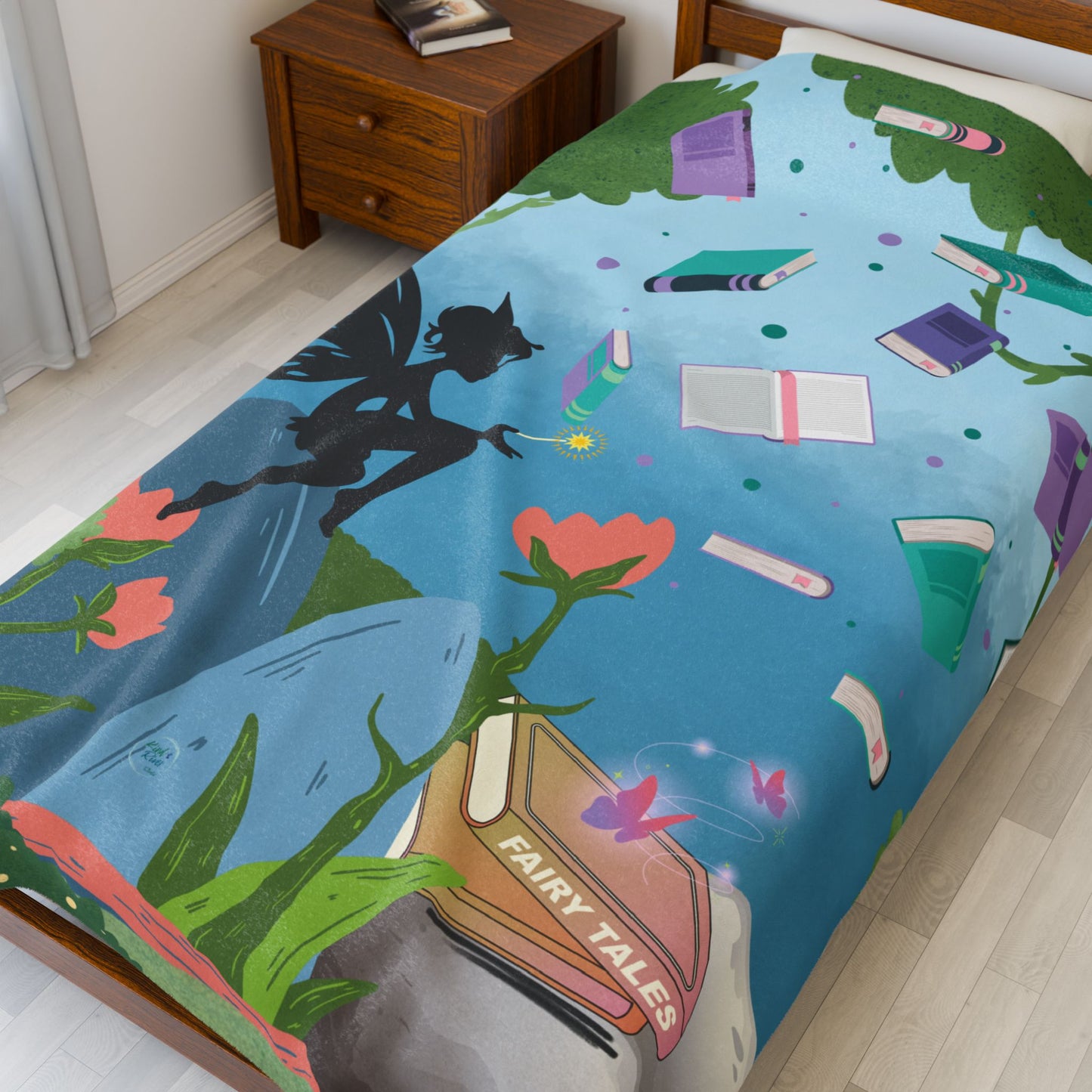 Blanket (Velveteen Plush) - Fairy Tales Daytime