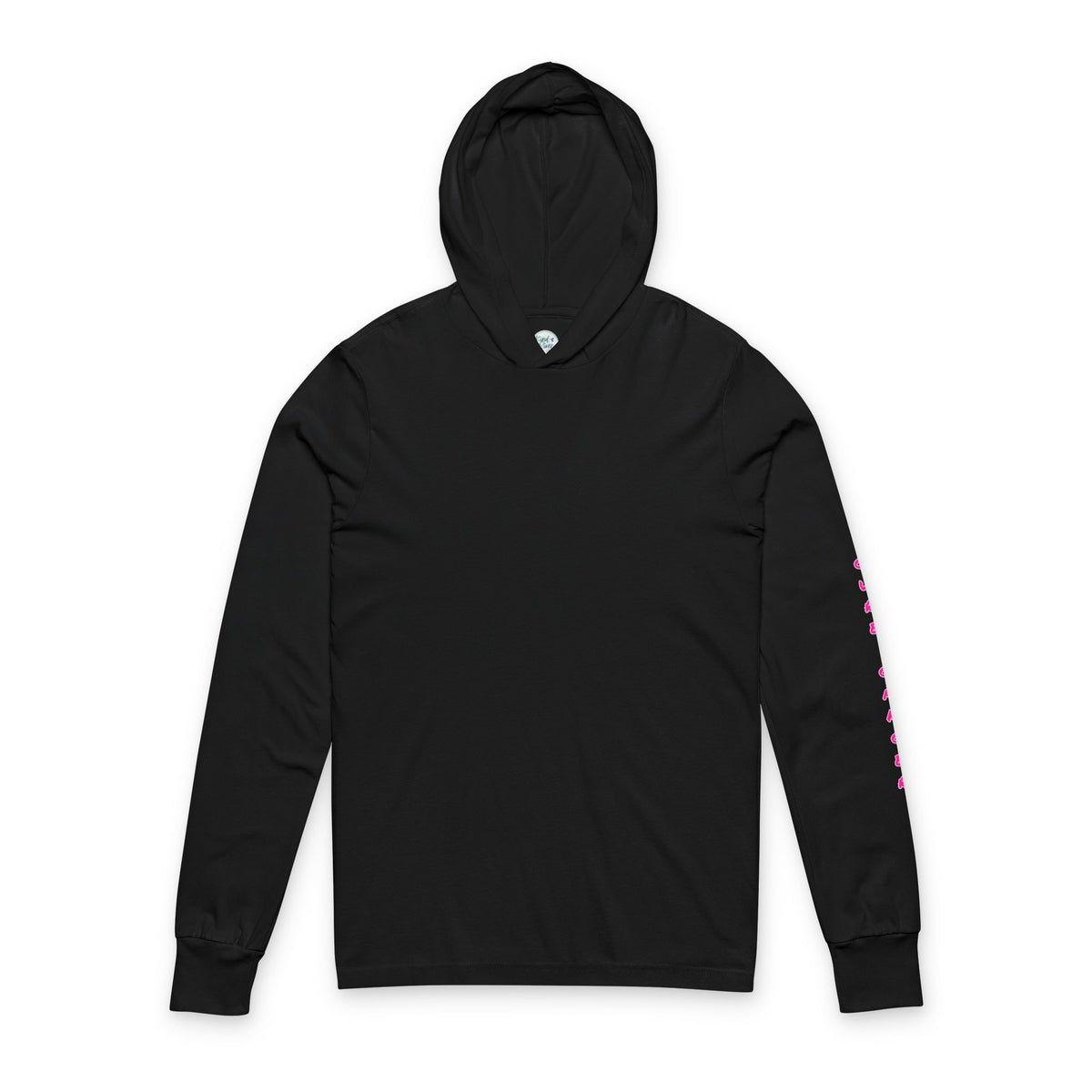Breast Cancer Awareness/Research Hooded Long Sleeve Tee (Adult) — "In Honor of Someone I Love"