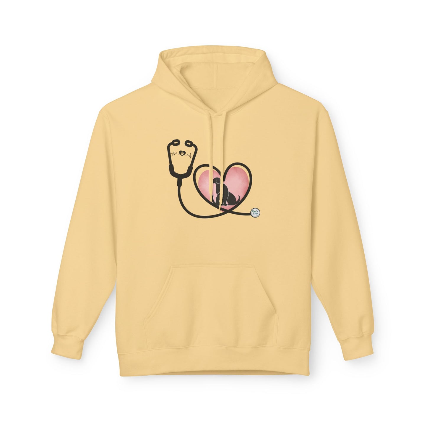 Stethoscope Heart Hoodie (Adult)
