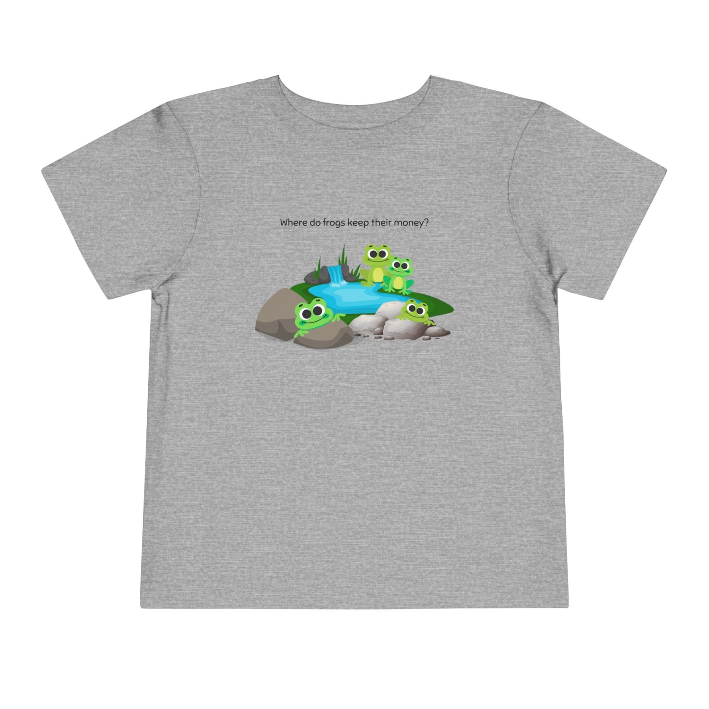 Frogs at the River Toddler Tee