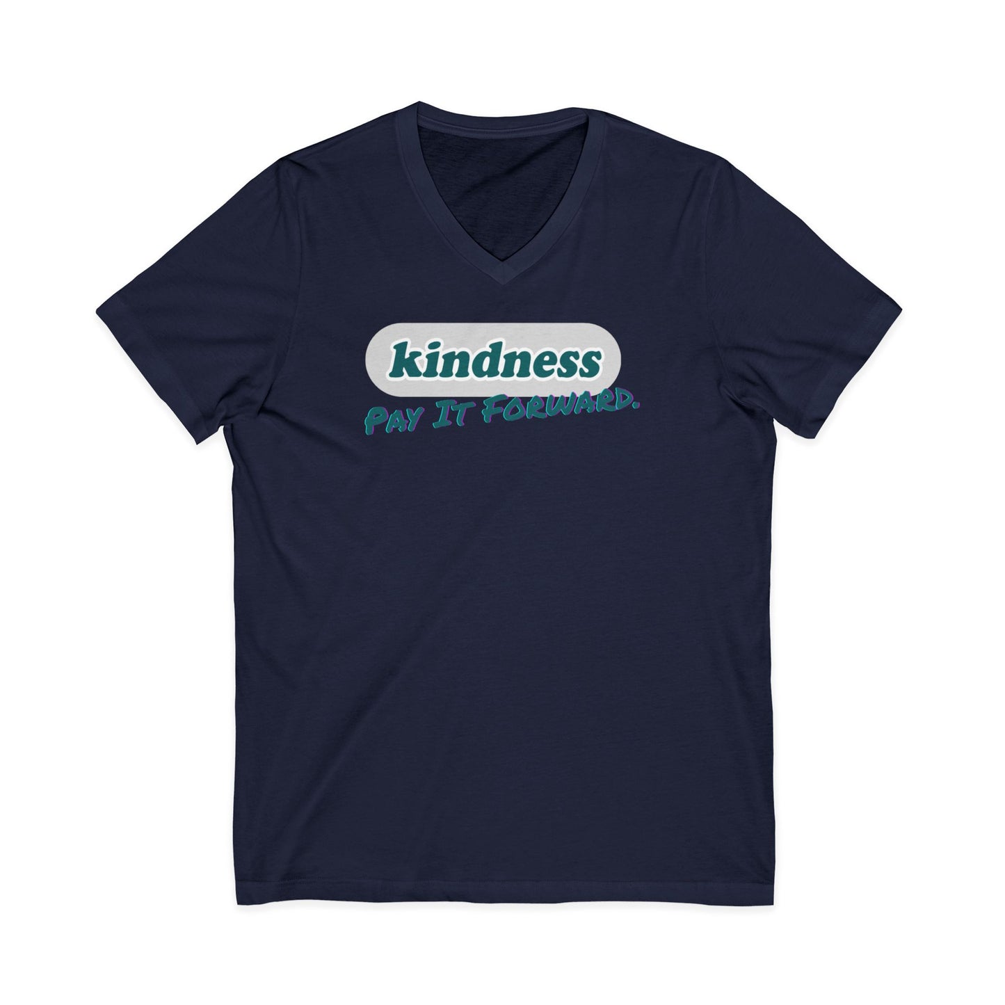 Tee - V-Neck (Adult) - Kindness | Pay It Forward