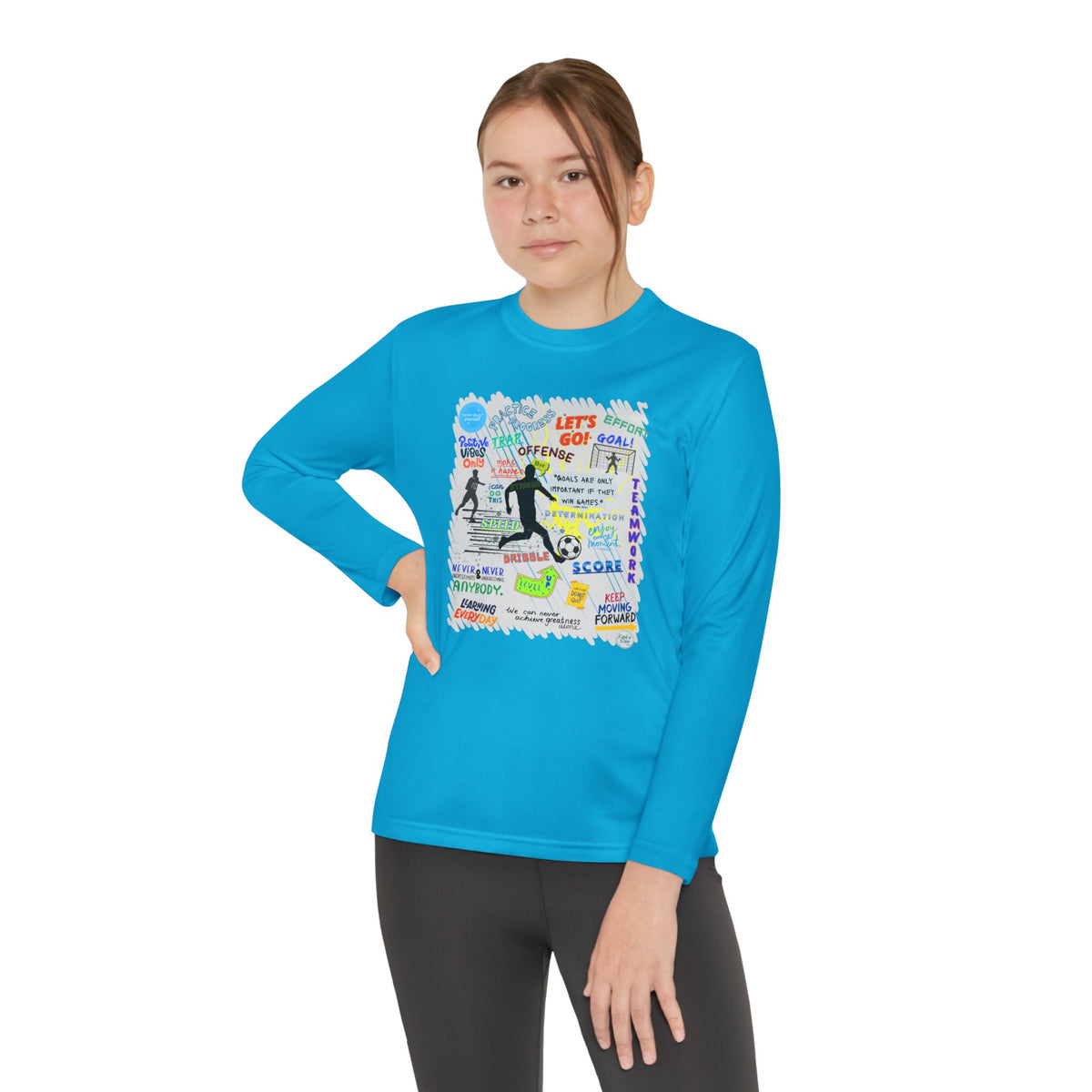 Striker Graphic Long Sleeve Tee (Youth)
