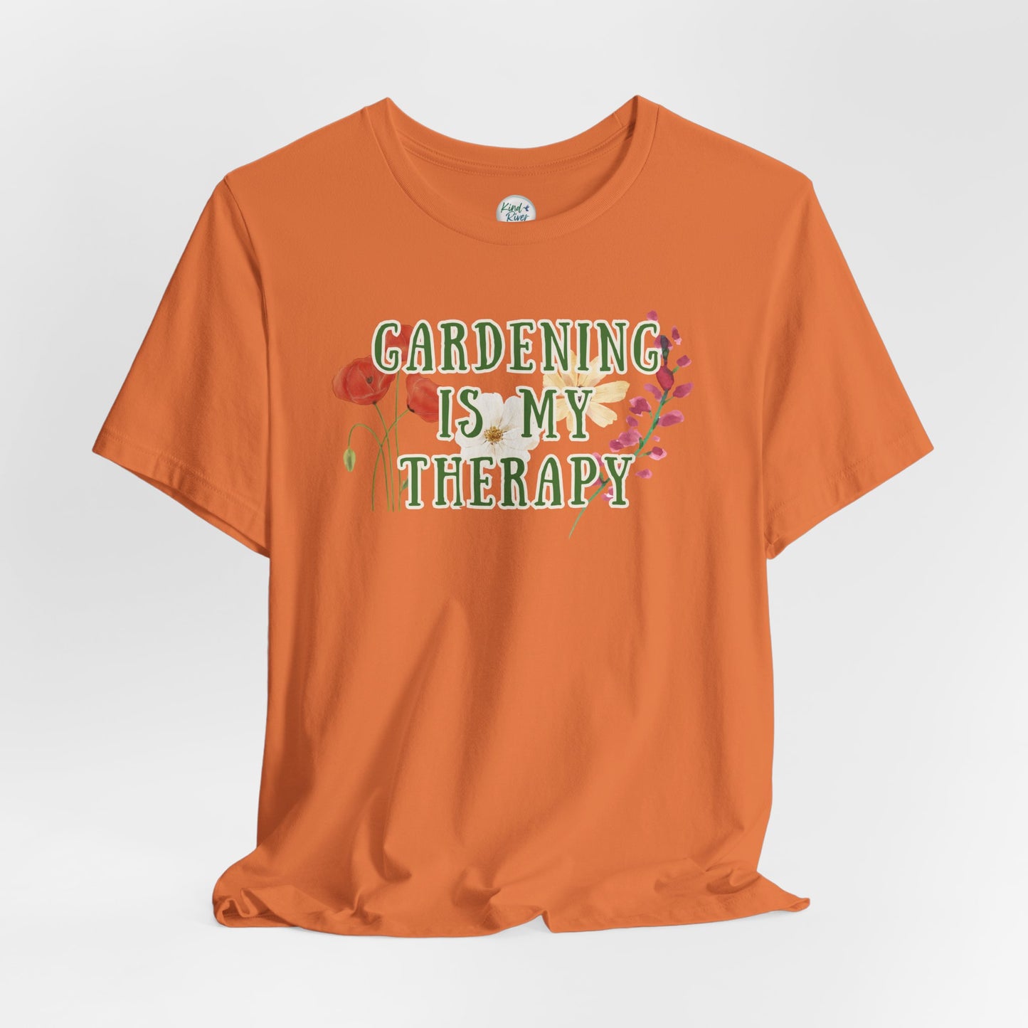 Tee - Short Sleeve (Adult) - Gardening Is My Therapy