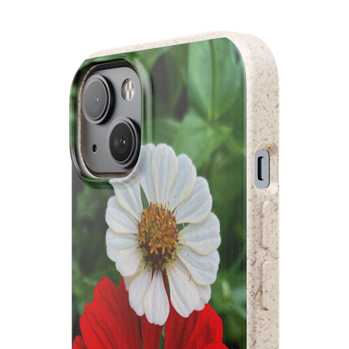 Zinnia Biodegradable Phone Case (original photo by Kind River Studio)