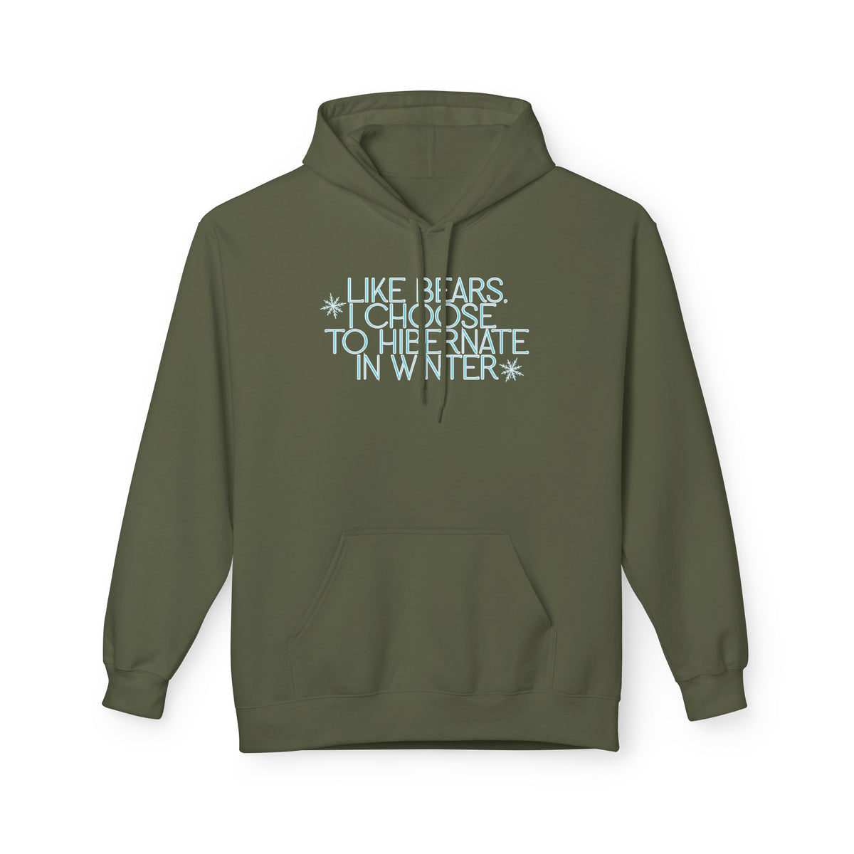 Like Bears Hibernate Hoodie (Adult)