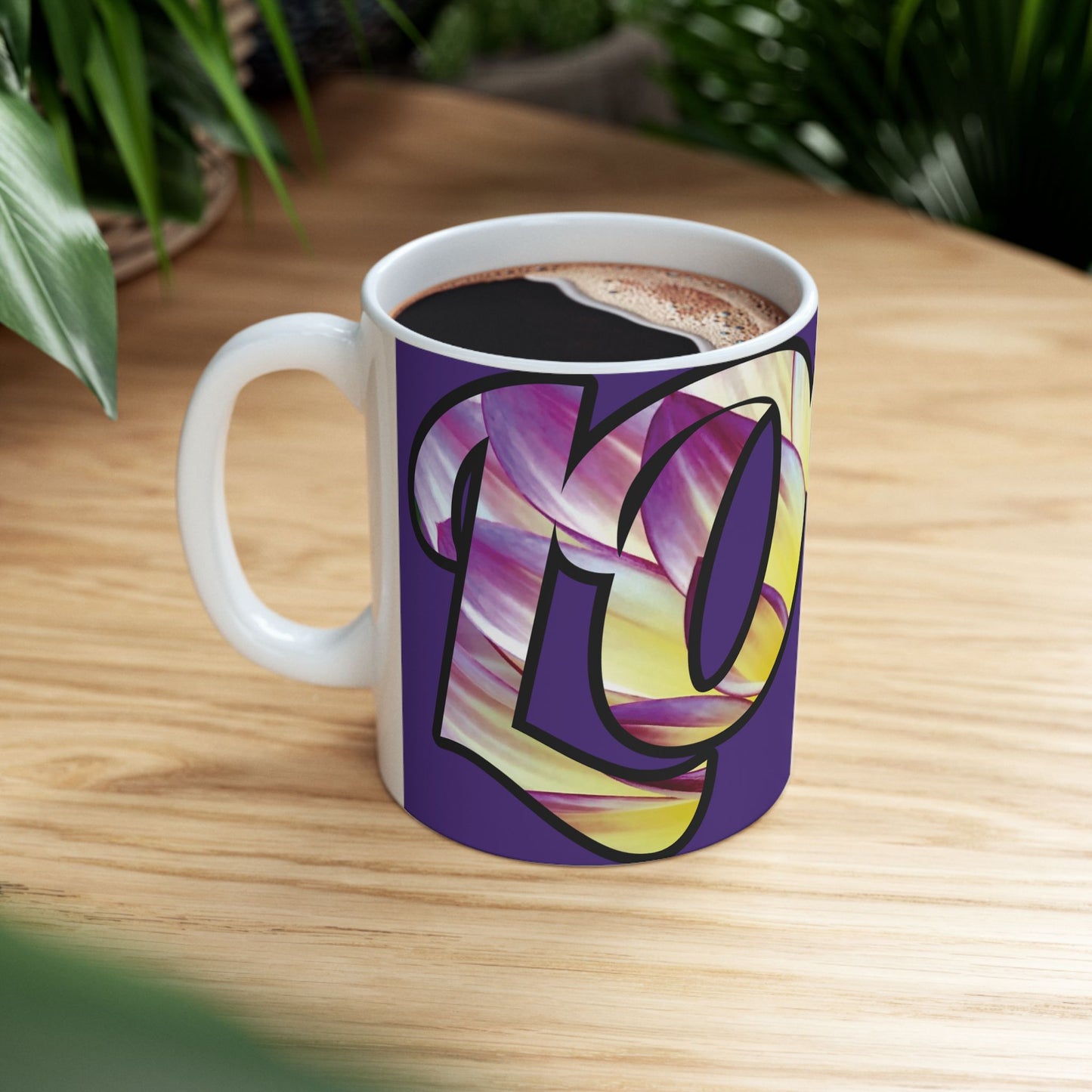 Mug - Ceramic (11 oz | 15 oz) - LOVE dahlia
