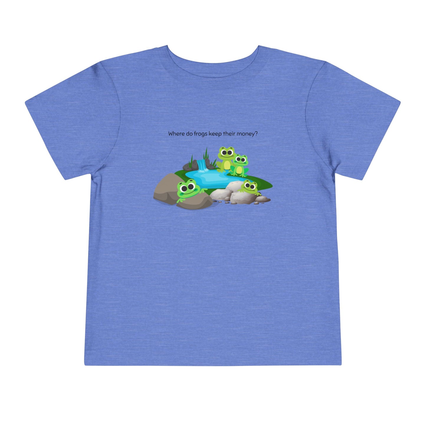 Frogs at the River Toddler Tee