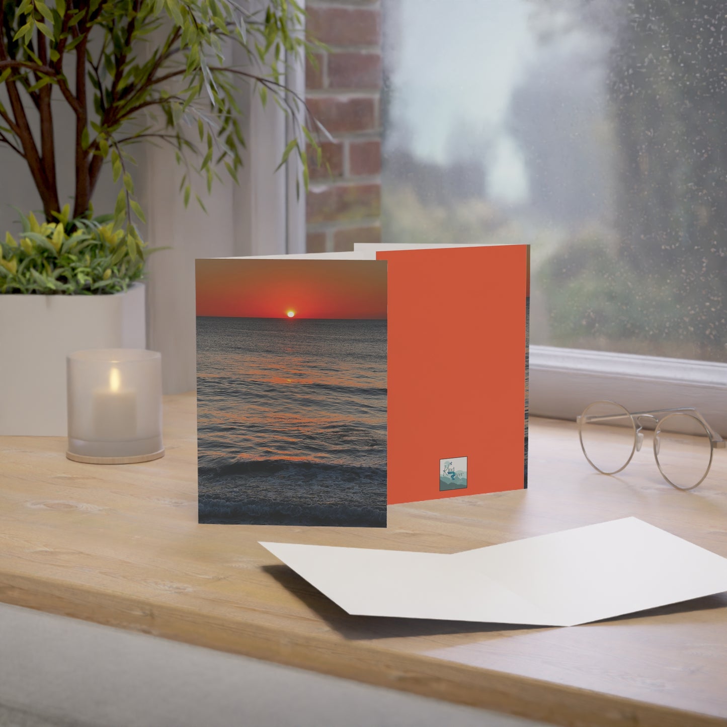 Note Cards | Set of 10 - Sunrise (original photograph by Kind River Studio)