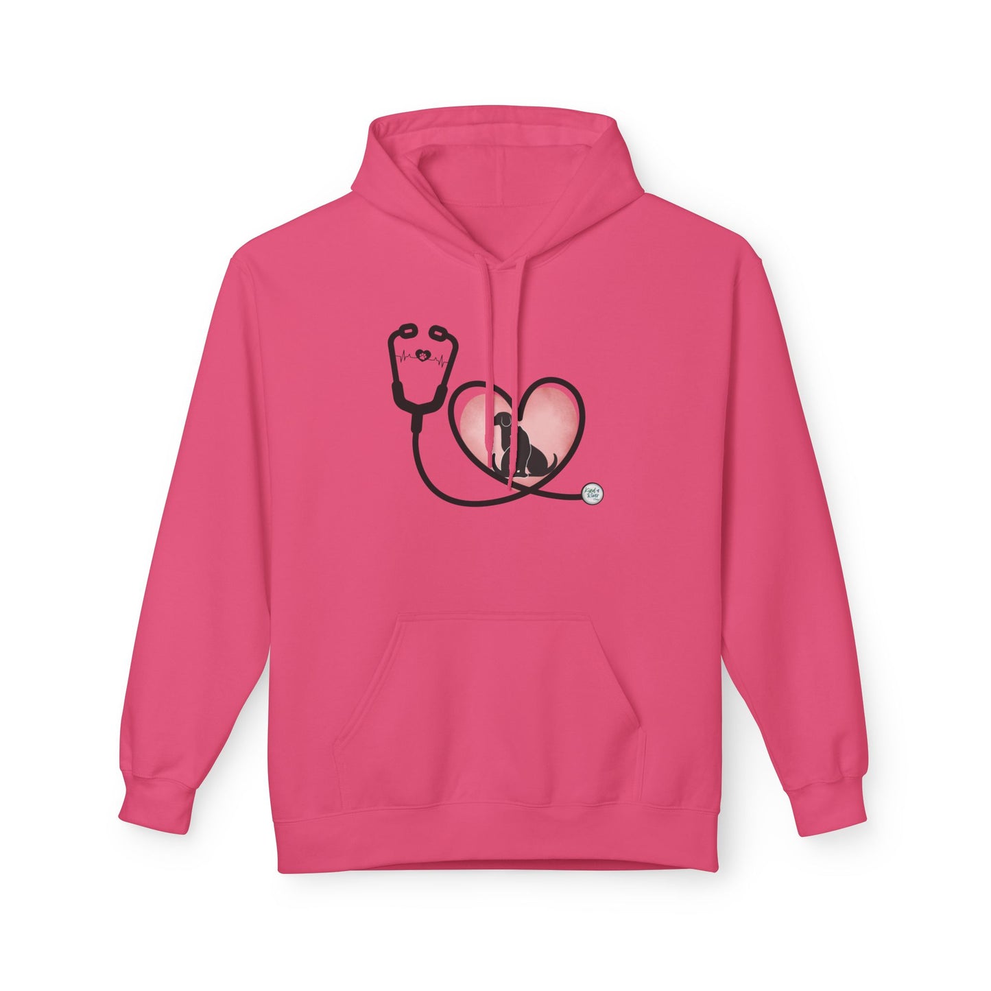 Stethoscope Heart Hoodie (Adult)