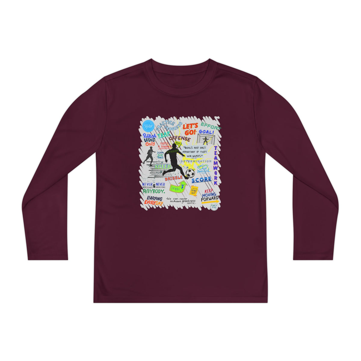 Striker Graphic Long Sleeve Tee (Youth)
