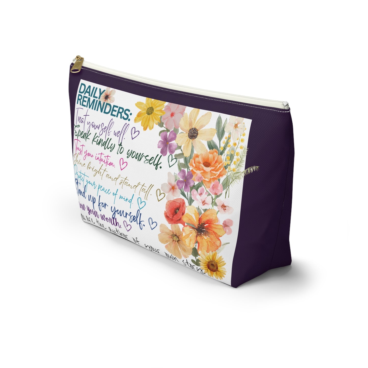 Pouch - Daily Reminders (Plum)
