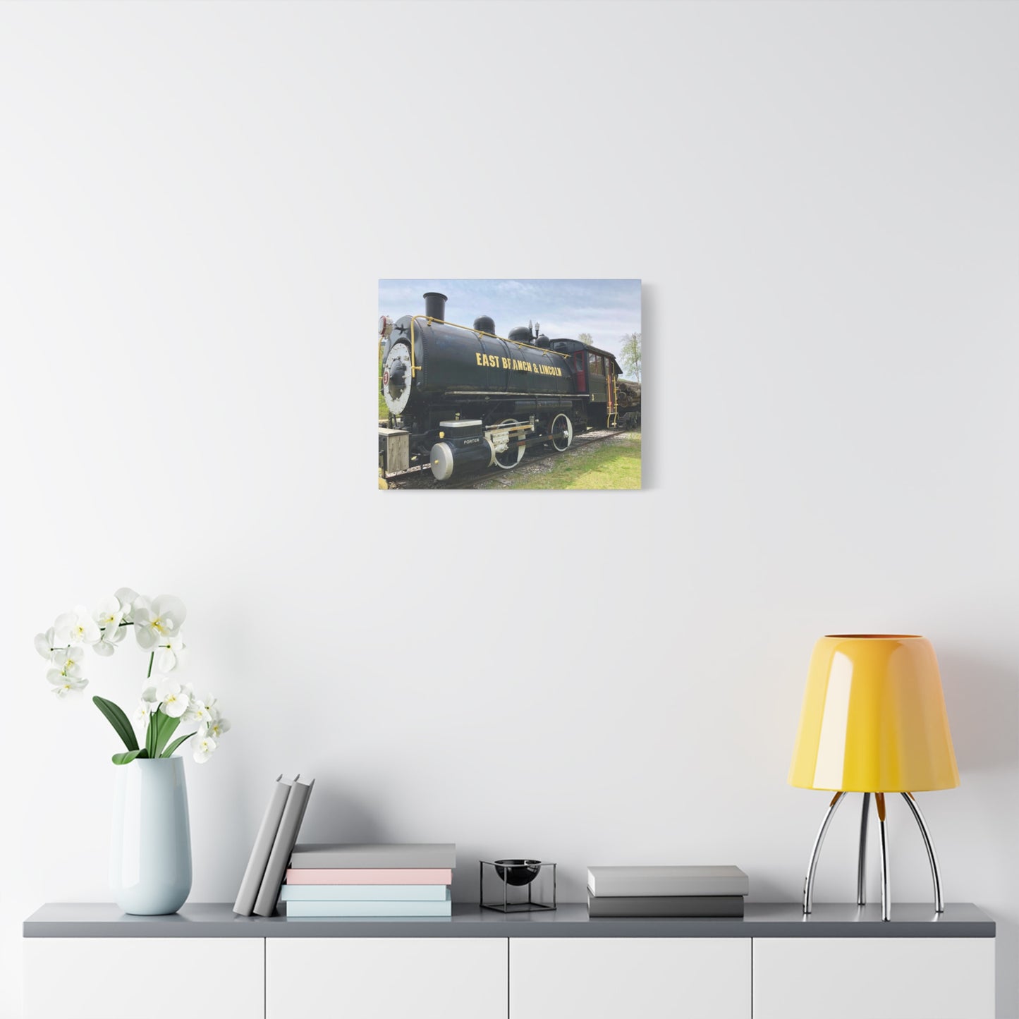 Canvas Print - EB&L RR (original photograph by Kind River Studio)