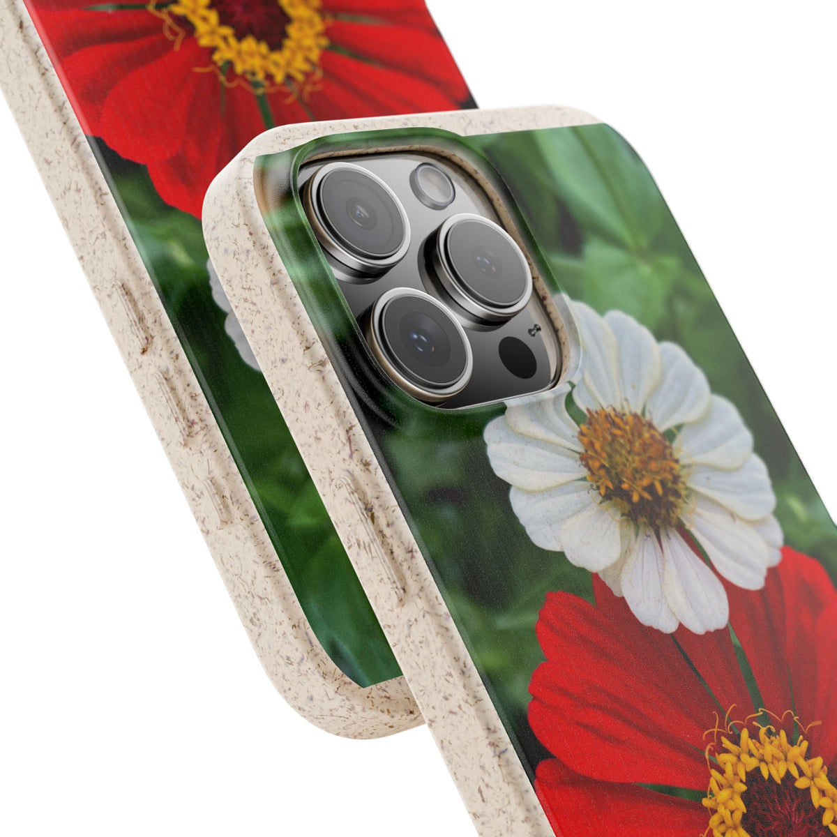 Zinnia Biodegradable Phone Case (original photo by Kind River Studio)