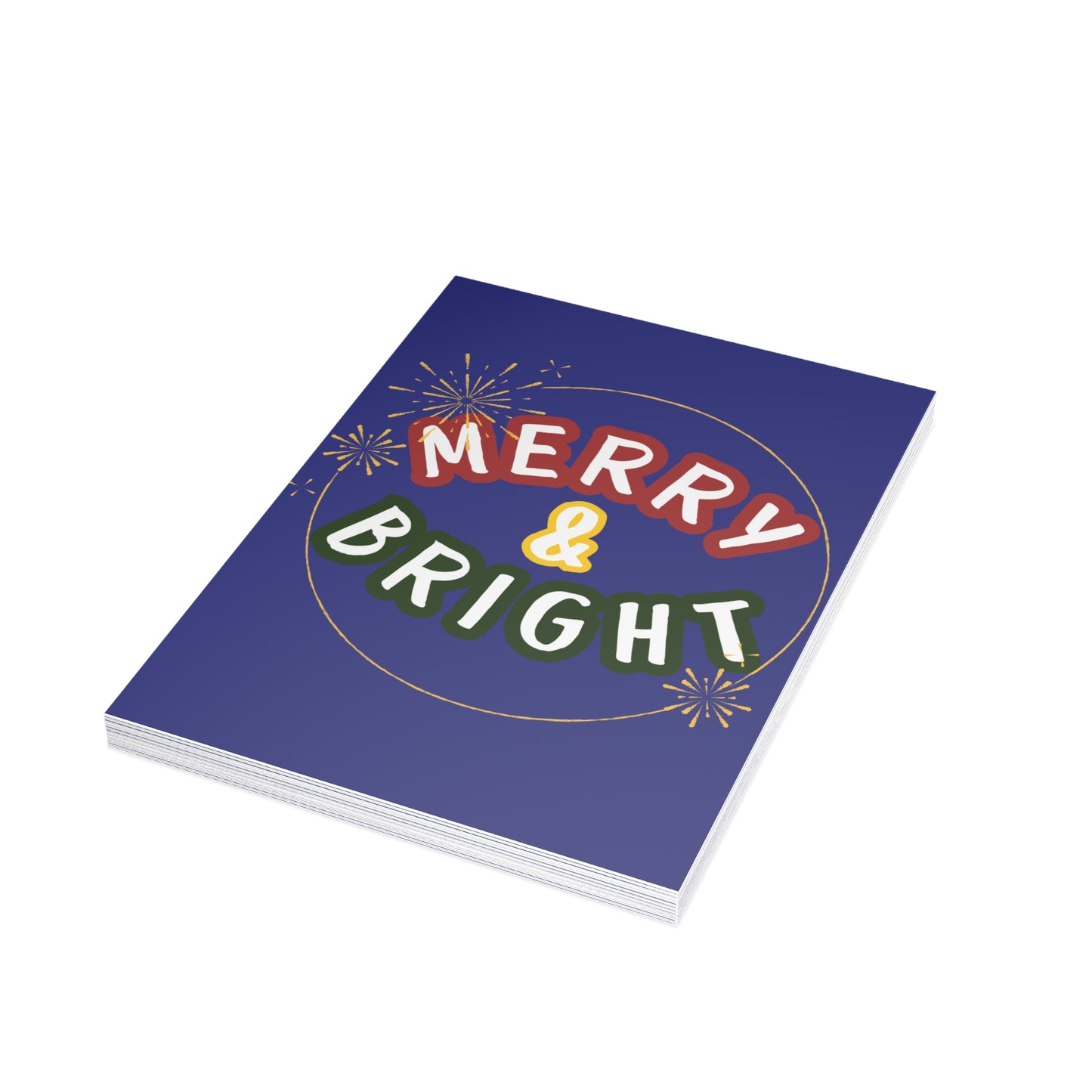 Note Cards | Set of 10 - Merry & Bright