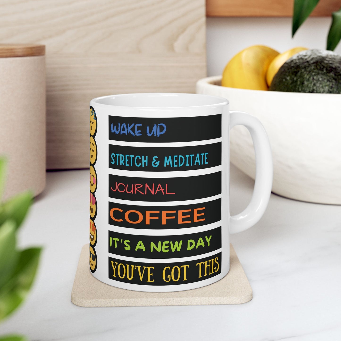 Mug - Ceramic (11 oz | 15 oz) - Mornings Two-Sided