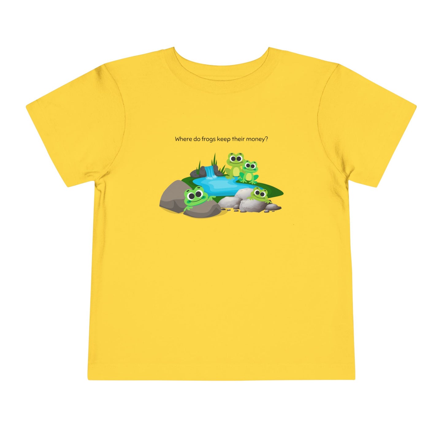 Frogs at the River Toddler Tee