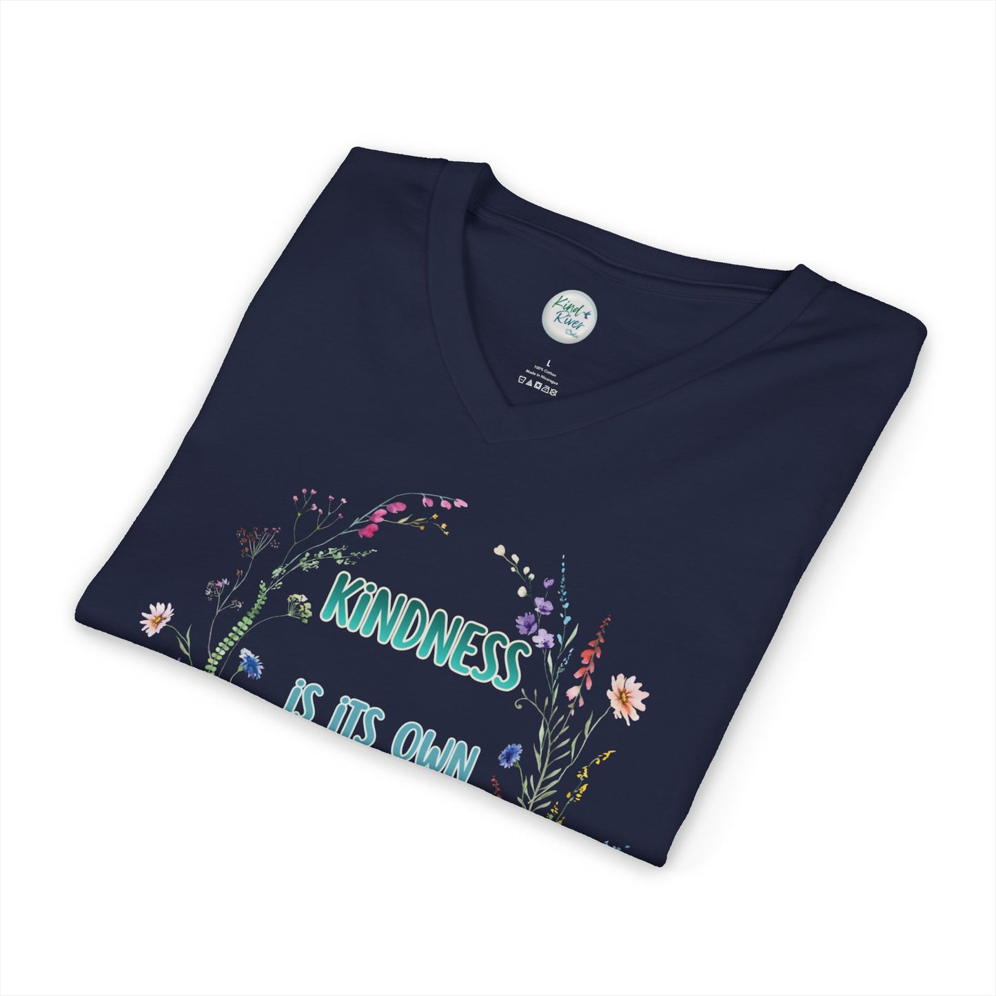 Kindness Is Magic V-Neck Tee (Adult)