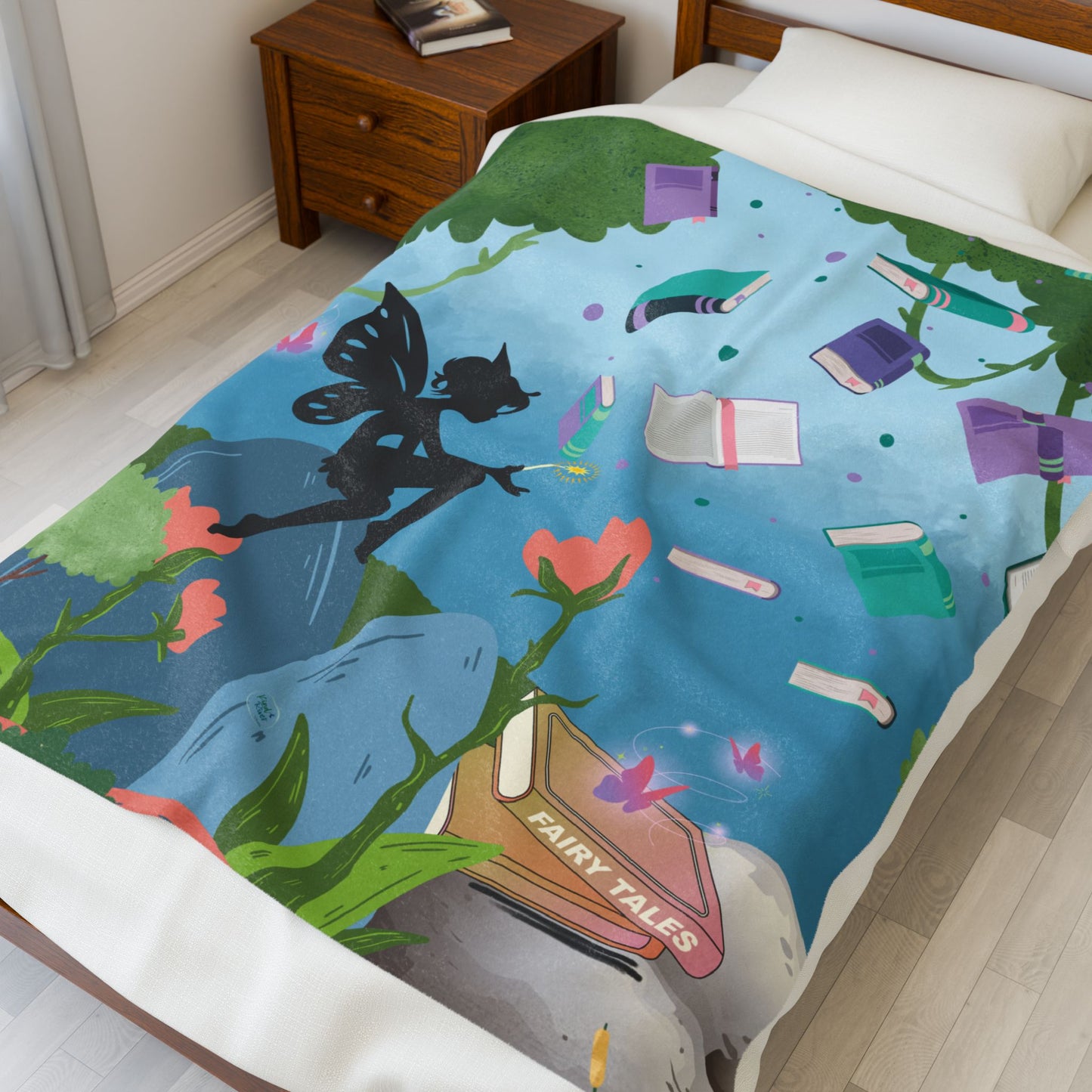 Blanket (Velveteen Plush) - Fairy Tales Daytime