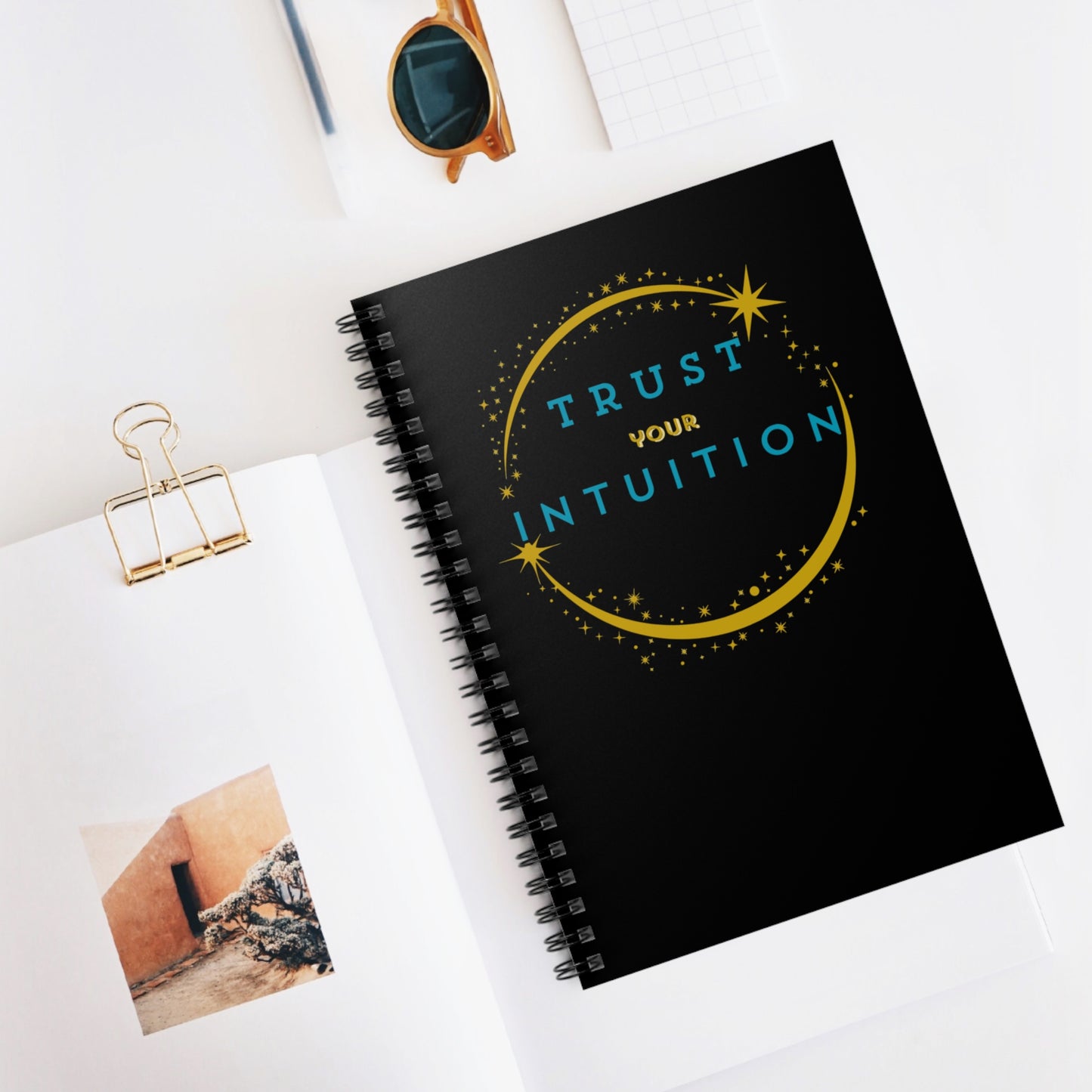 Journal/Notebook (Spiral) - Trust Your Intuition