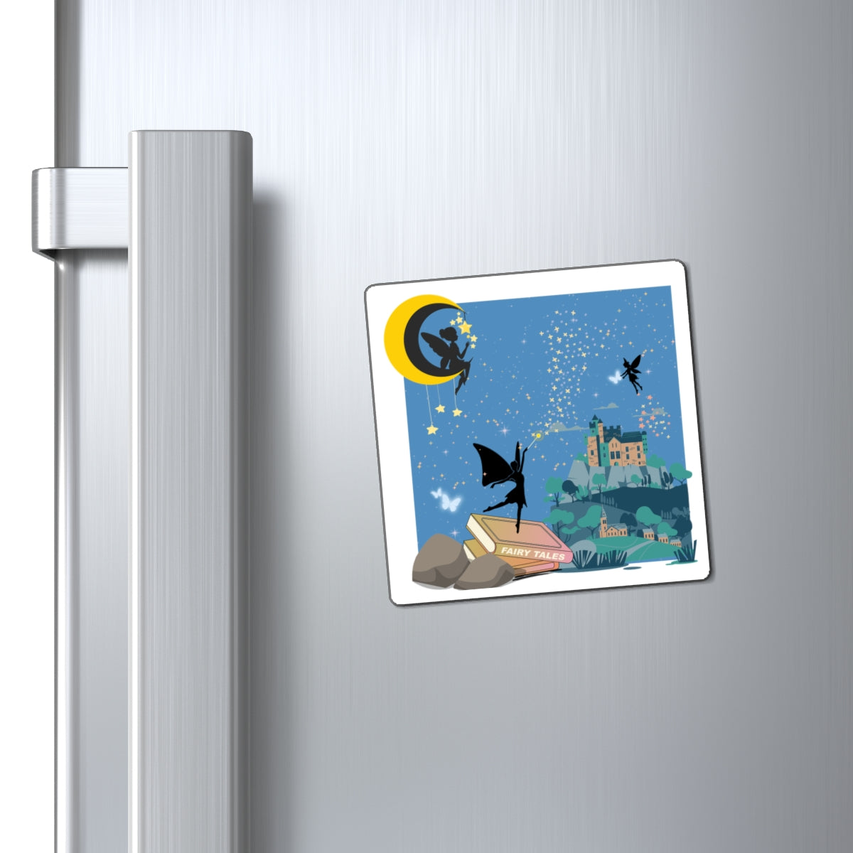 Magnet (Square | Flat) - Fairy Tales (Nighttime)