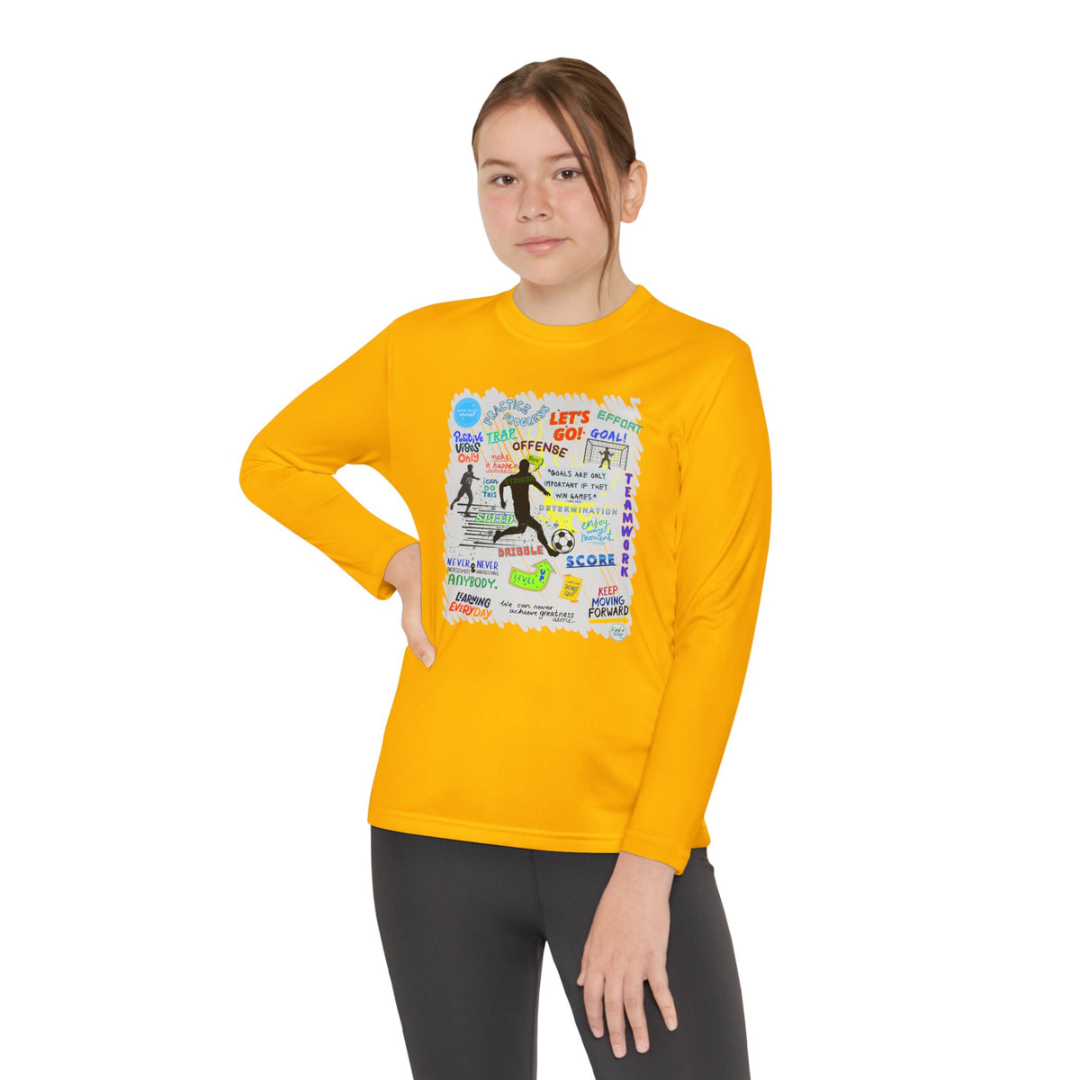 Striker Graphic Long Sleeve Tee (Youth)