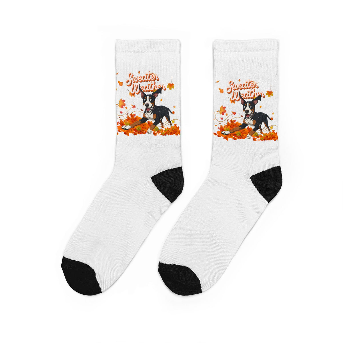 Autumn Dog Crew Socks (Adult)