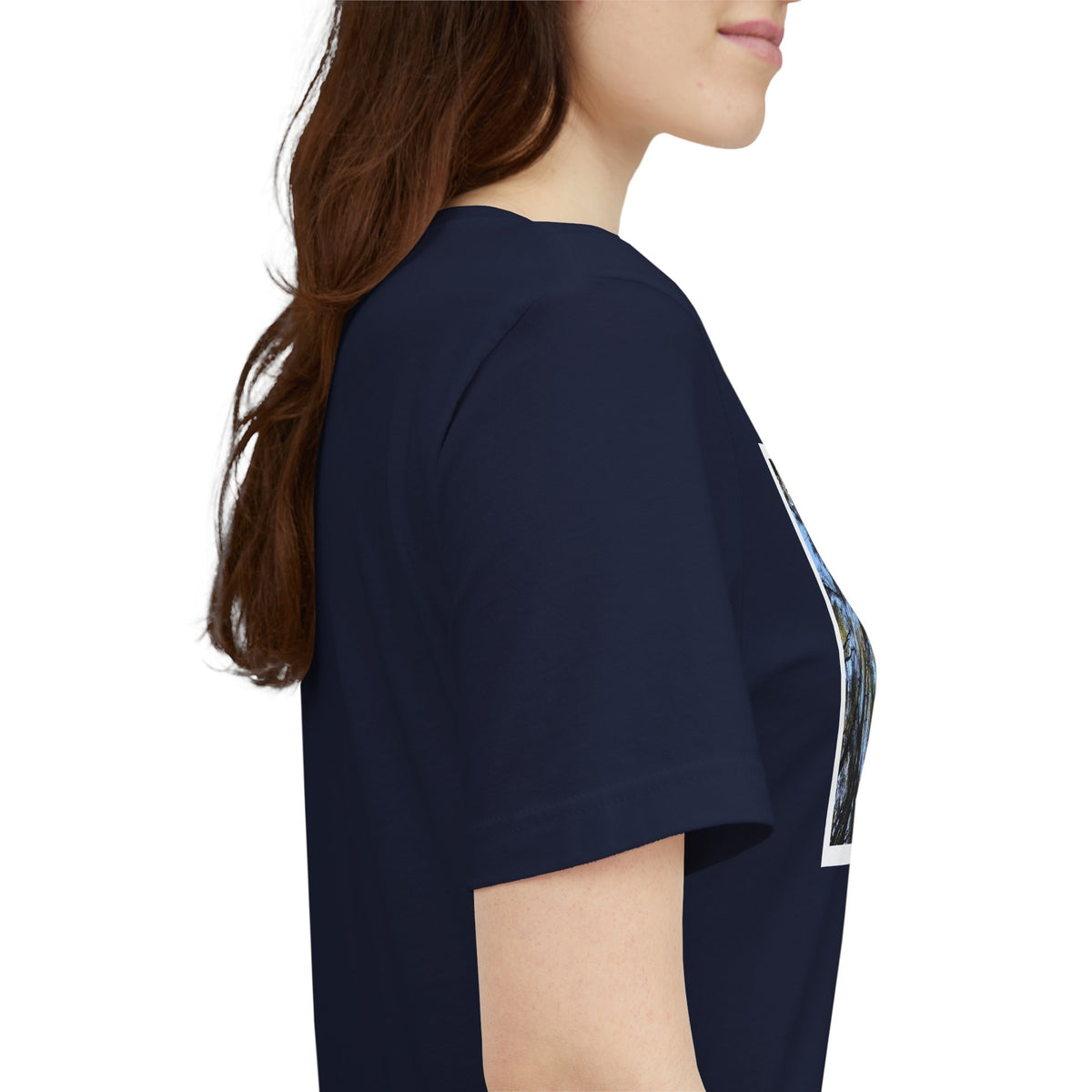 Perspective Tee (Adult)— Forest Canopy Photo T-Shirt (original photograph by Kind River Studio)