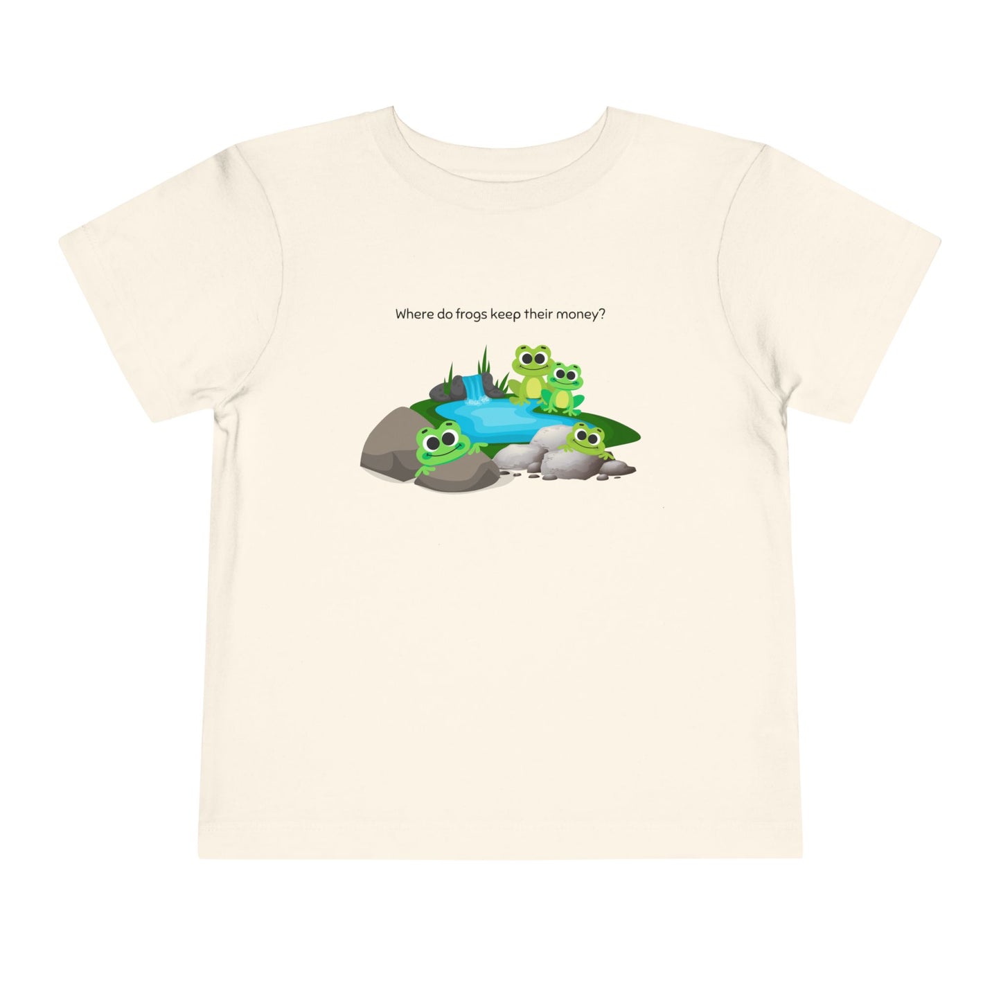 Frogs at the River Toddler Tee