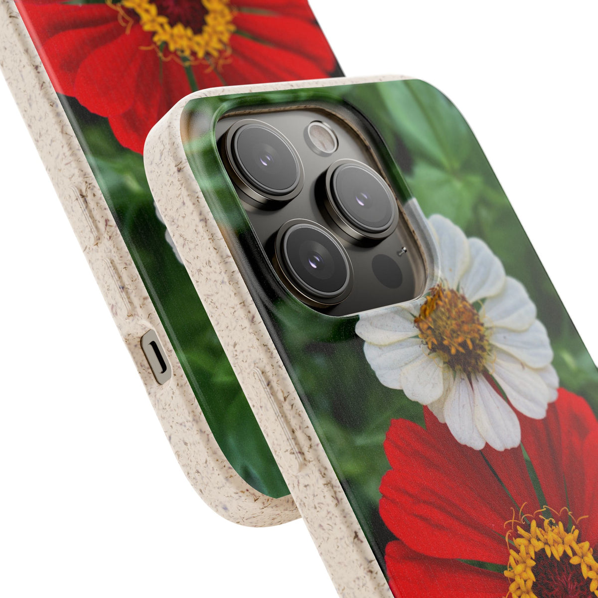 Zinnia Biodegradable Phone Case (original photo by Kind River Studio)