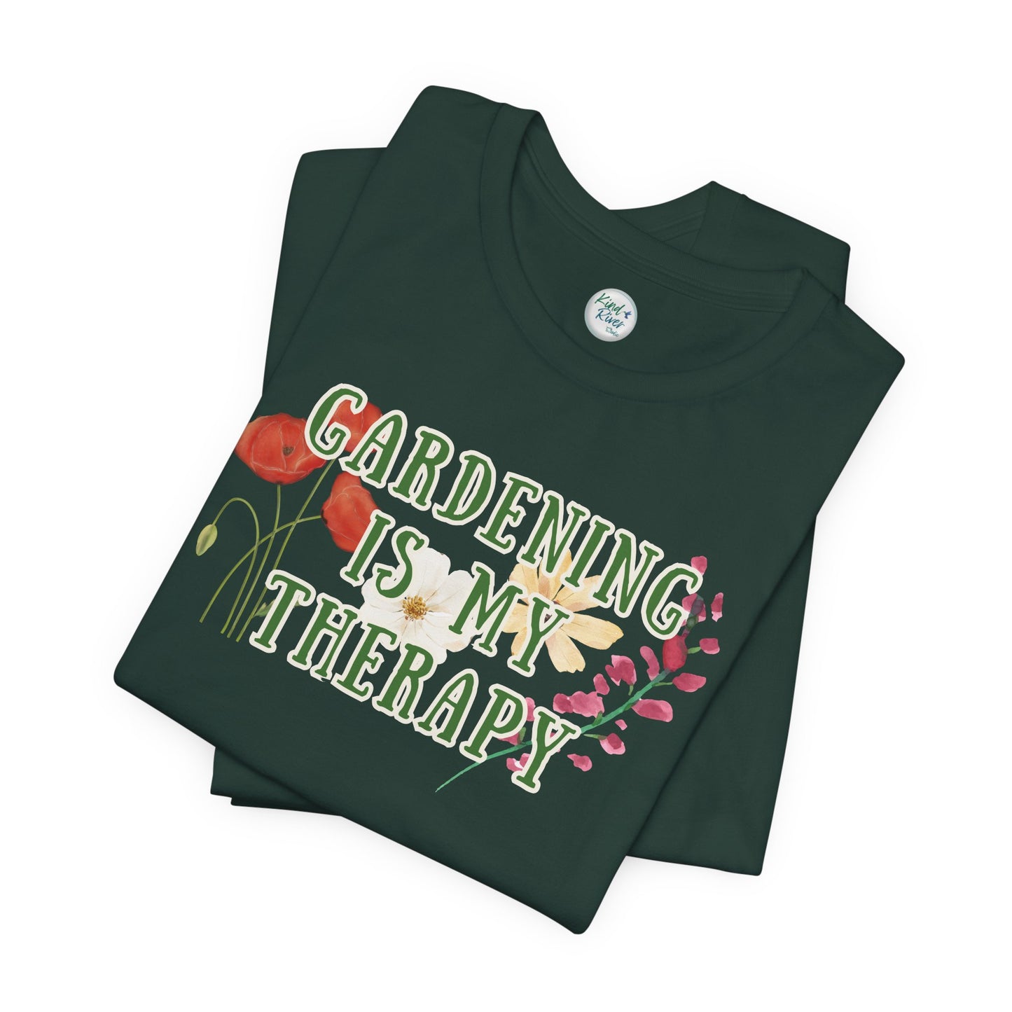 Tee - Short Sleeve (Adult) - Gardening Is My Therapy
