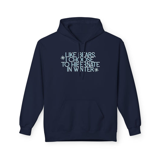 Like Bears Hibernate Hoodie (Adult)