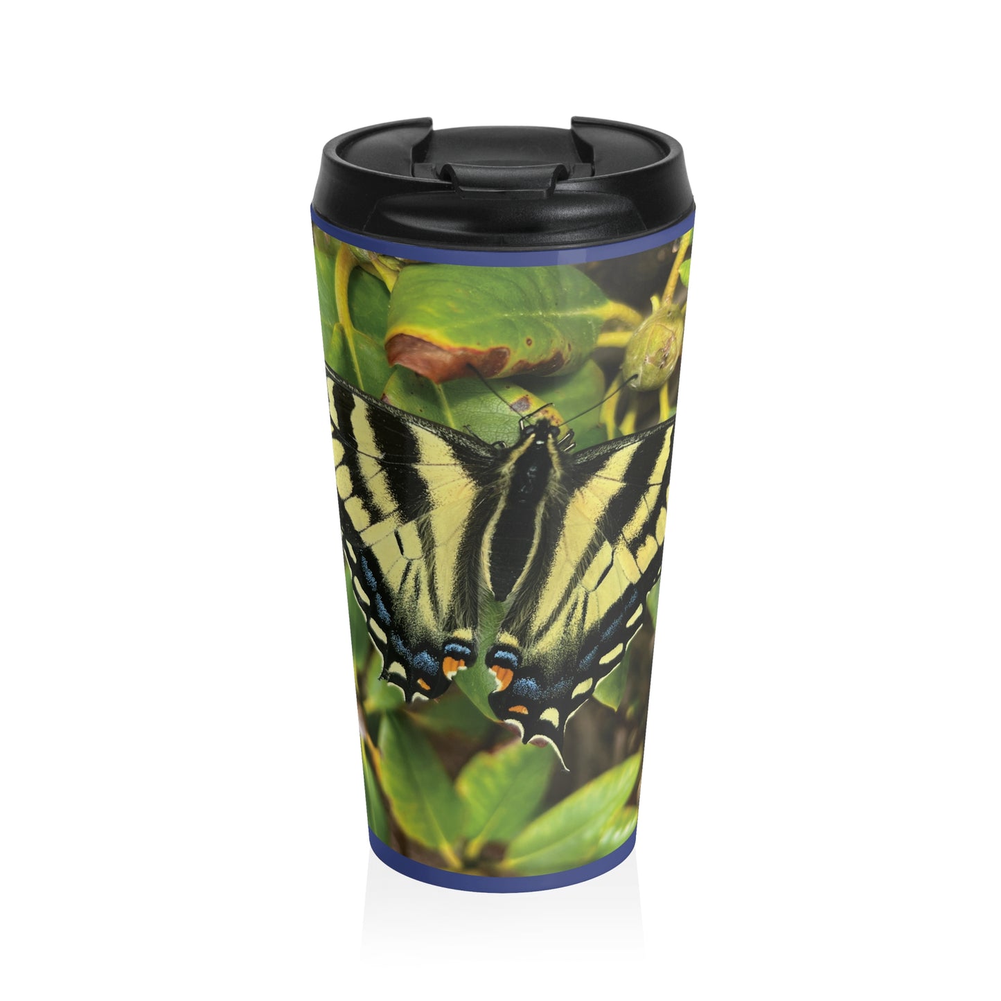 Swallowtail Butterfly Travel Mug  (original photograph by Kind River Studio)