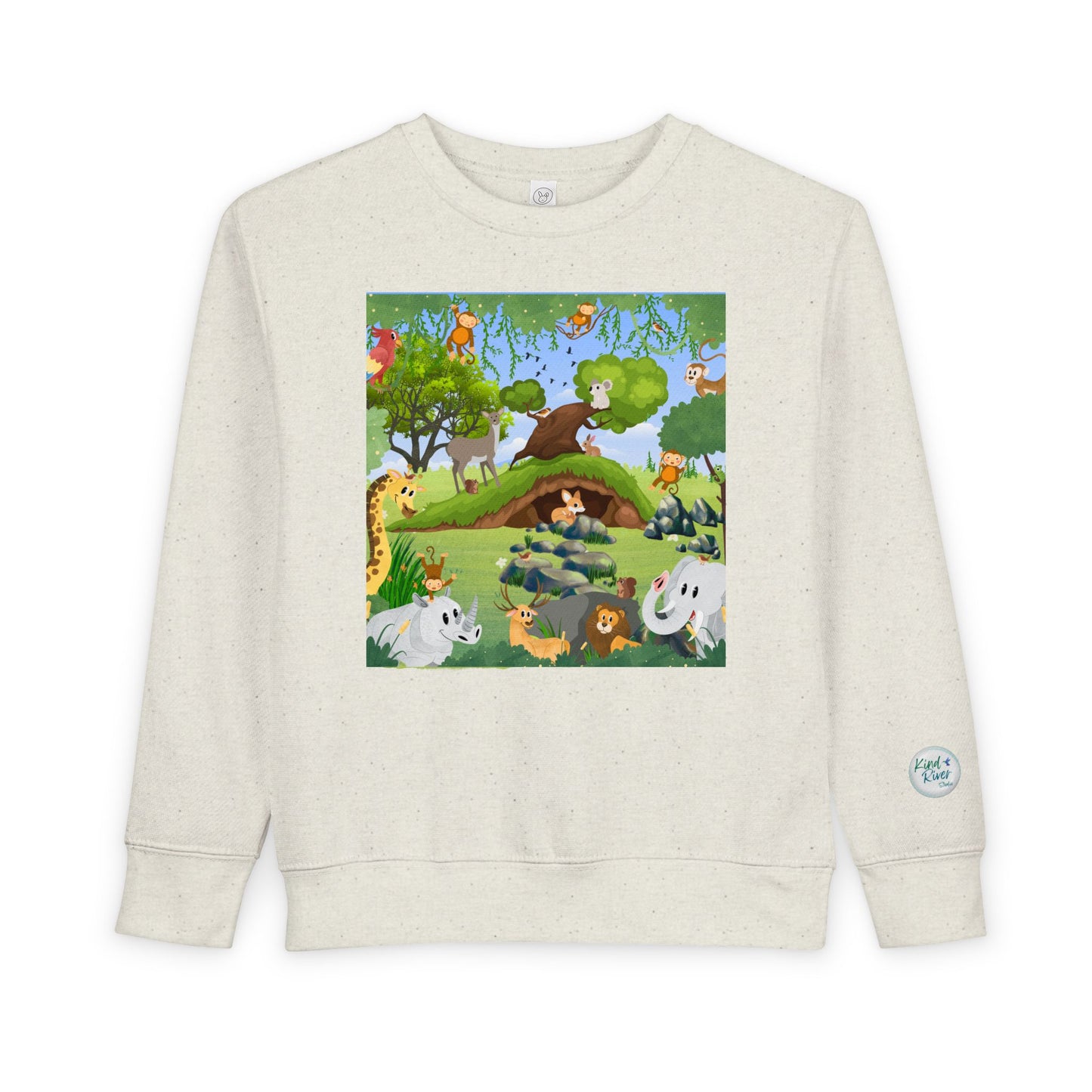 Sweatshirt - Crewneck (Toddler) - What a Zoo