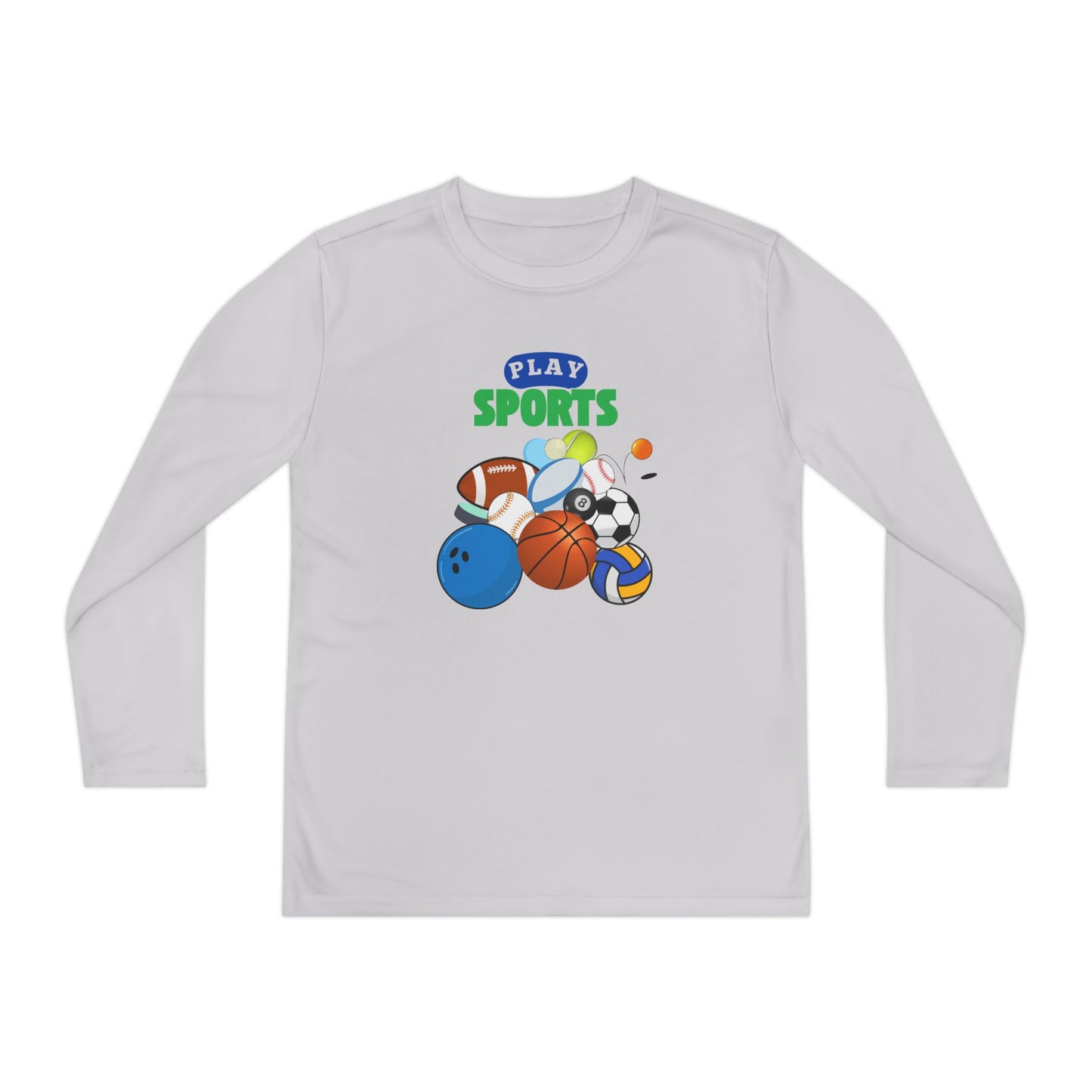 Tee - Long Sleeve (Youth) - Play Sports