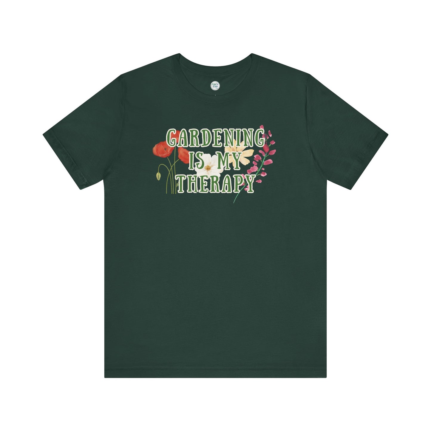 Gardening Therapy Crewneck Tee (Adult)
