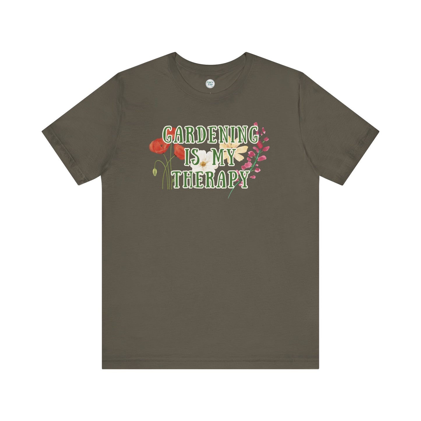Gardening Therapy Crewneck Tee (Adult)