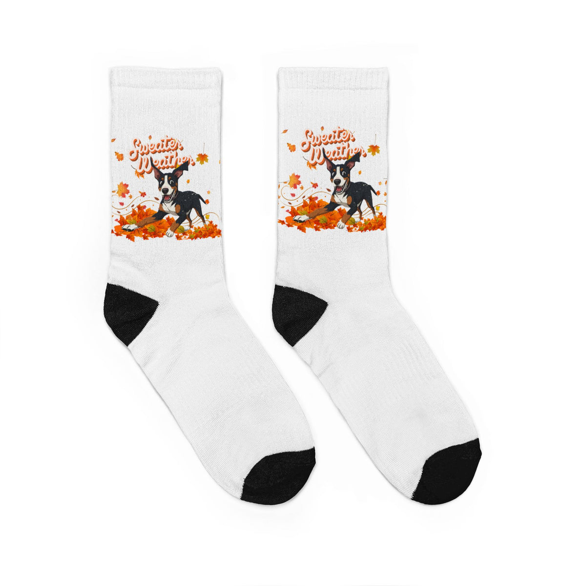 Autumn Dog Crew Socks (Adult)