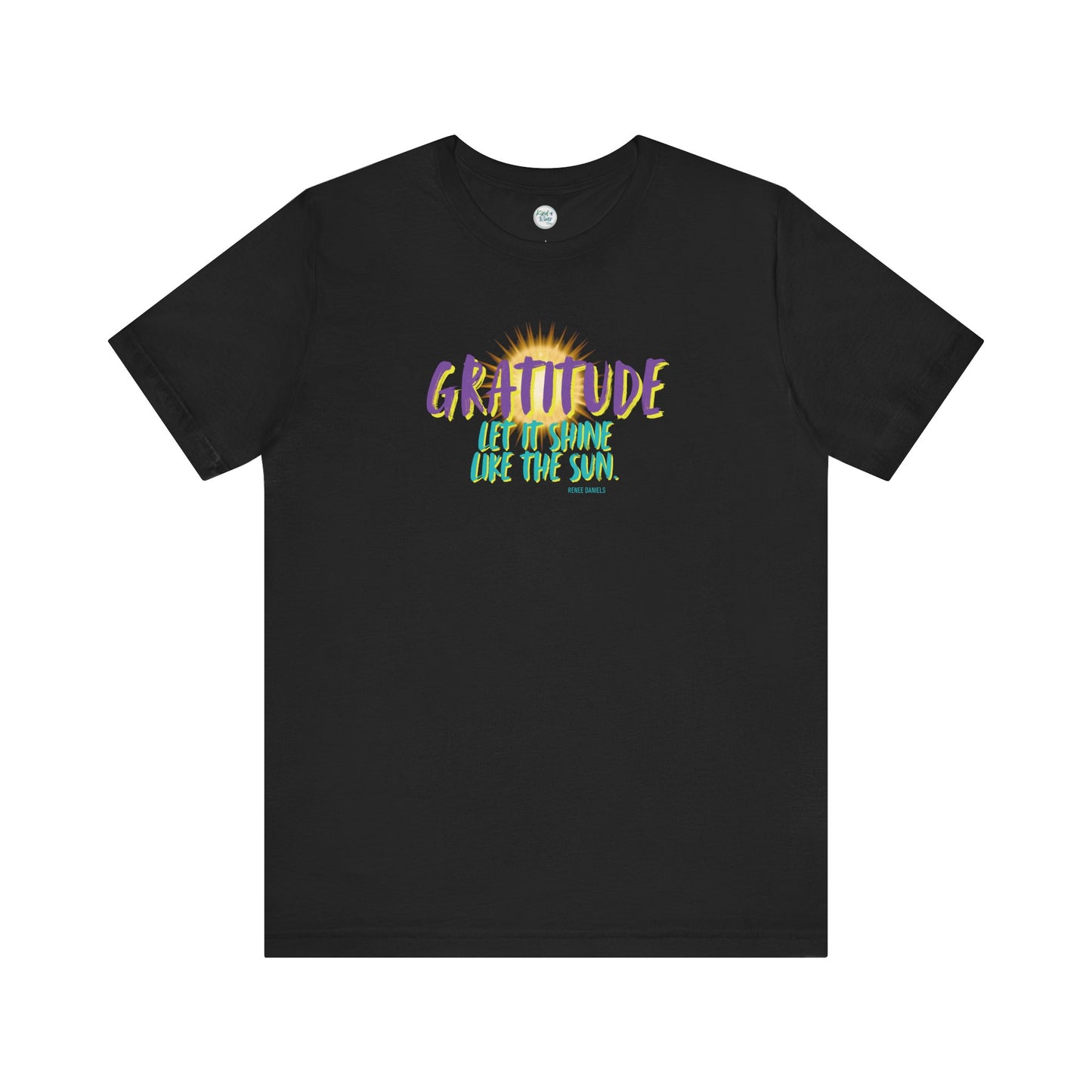 Let Gratitude Shine Crewneck Tee (Adult)